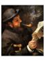 Portrait Of Claude Monet Reading by Edouard Manet Limited Edition Print
