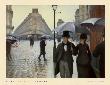 Paris Street Rainy Day by Gustave Caillebotte Limited Edition Print