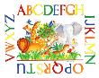 Jungle Alphabet by Marnie Bishop Elmer Limited Edition Print