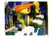 Haus Im Garten, 1914 by Auguste Macke Limited Edition Pricing Art Print