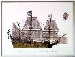 Prussian Frigate, Red by Hans A. Muth Limited Edition Pricing Art Print