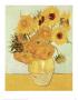 Vase With Twelve Sunflowers, C.1889 by Vincent Van Gogh Limited Edition Print