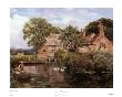 Fishing On A Quite Backwater by Henry John Yeend King Limited Edition Pricing Art Print