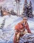 Mountain Man Gazing by Jonnie Kostoff Limited Edition Pricing Art Print