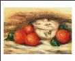 Still Life With A Covered Dish And Orange by Pierre-Auguste Renoir Limited Edition Print