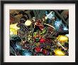 Guardians Of The Galaxy #1 Group: Rocket Raccoon, Star-Lord And Quasar by Paul Pelletier Limited Edition Print