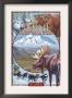 Denali National Park, Alaska Views, C.2009 by Lantern Press Limited Edition Print