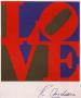 Love (Blue, Green, Red) by Robert Indiana Limited Edition Pricing Art Print