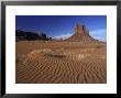 West Mitten Butte And Sand Dunes, Navajo Tribal Park, Utah by Mark Hamblin Limited Edition Print