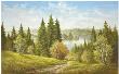 Lake Near Cernivci by Helmut Glassl Limited Edition Print