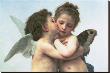 The First Kiss (Detail) by William Adolphe Bouguereau Limited Edition Print