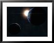 Earth, Moon And The Sun by Stocktrek Images Limited Edition Pricing Art Print