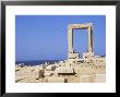 Remains Of The Temple Of Apollo, Near Naxos Town, Island Of Naxos, Cyclades, Greece by Richard Ashworth Limited Edition Print