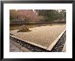 Ryoanji Temple, Dry Stone Garden And Blossom, Kyoto City, Honshu Island, Japan by Christian Kober Limited Edition Pricing Art Print