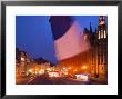 View Of Place De La Reunion And Temple St. Etienne Church, Mulhouse, Haut Rhin, Alsace, France by Walter Bibikow Limited Edition Print