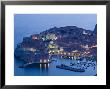 Croatia, Southern Dalmatia, Dubrovnik, Old Town And Harbour by Walter Bibikow Limited Edition Print