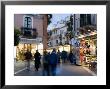 People In Street In The Evening, Taormina, Sicily, Italy, Europe by Martin Child Limited Edition Print