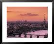 Eiffel Tower And River Seine, Paris, France by Walter Bibikow Limited Edition Pricing Art Print