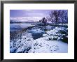 Giant Springs State Park In Winter, Great Falls, Montana by Chuck Haney Limited Edition Print