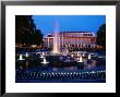 Pavilions And Fountains At Tivoli Gardens In Evening, Copenhagen, Denmark by John Elk Iii Limited Edition Print