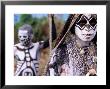 Sing Sing Group Members With Skeleton-Like Body Paint At Mt. Hagen Cultural Show, Papua New Guinea by John Banagan Limited Edition Print