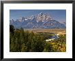 Grand Teton Range From Snake River Overlook by Emily Riddell Limited Edition Print