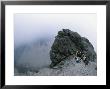 Team Of Geologists Shelter From High Winds On Bezymianny Volcano by Carsten Peter Limited Edition Print