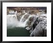 Shoshone Falls In Winter, Frozen Mist Forms Icy Surfaces On Rock, Shoshone Falls, Twin Falls, Idaho by Darlyne A. Murawski Limited Edition Print