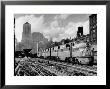 New York Central Passenger Train With A Streamlined Locomotive Leaving Chicago Station by Andreas Feininger Limited Edition Print