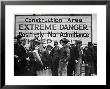 Construction Area: Extreme Danger, No Admittance, Keep Out: Referring To Grand Coulee Dam by Margaret Bourke-White Limited Edition Print