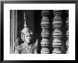 Religious Dancer At Temple Of Angkor Wat, Wearing Richly Embroidered And Ornamented Costumes by Eliot Elisofon Limited Edition Pricing Art Print