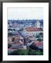 View Over Old Town, Unesco World Heritage Site, From Castle At Gedminas Hill, Vilnius, Lithuania by Yadid Levy Limited Edition Print