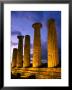 Valley Of Temples At Temple Of Hercules, Agrigento, Italy by Wayne Walton Limited Edition Print