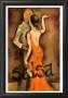 Salsa Dancers by Jennifer Goldberger Limited Edition Pricing Art Print