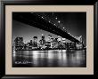 New York, New York, Manhattan Skyline by Henri Silberman Limited Edition Pricing Art Print