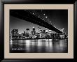 New York, New York, Manhattan Skyline by Henri Silberman Limited Edition Print