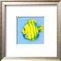 Green Striped Fish by Anthony Morrow Limited Edition Print