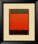 Orange, Brown by Mark Rothko Limited Edition Print