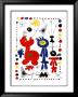 Personnage Et Oiseaux by Joan Miró Limited Edition Pricing Art Print