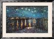 La Nuit Etoilee by Vincent Van Gogh Limited Edition Print