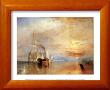 The Fighting Temeraire by William Turner Limited Edition Pricing Art Print