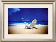 Beach Chair On Empty Beach by Randy Faris Limited Edition Pricing Art Print