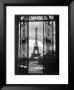 Eiffel Tower Through Gates by Alexandre-Gustave Eiffel Limited Edition Print