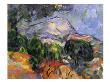 Montagne Sainte-Victoire Au-Dessus De La Route Du Tholonet, Circa 1904 by Paul Cezanne Limited Edition Print