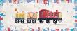 Red Circus Train by Katherine & Elizabeth Pope Limited Edition Print