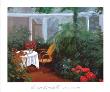 Garden Room by Diane Romanello Limited Edition Pricing Art Print