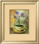 Purple Crocus Teacup by Silvia Vassileva Limited Edition Pricing Art Print