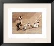 Jackie Robinson Stealing Home, May 18, 1952 by Nat Fein Limited Edition Print