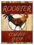 Rooster Coffee Shop by Lesley Hallas Limited Edition Print