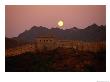 Moonrise Over The Great Wall by Raymond Gehman Limited Edition Pricing Art Print